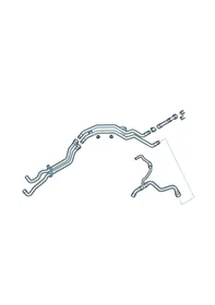 Coolant pipe — VW GTI factory diagram