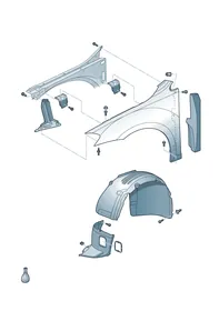 Wing — VW GTI factory diagram