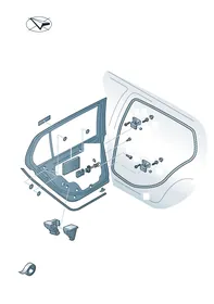 Doors — VW GTI factory diagram