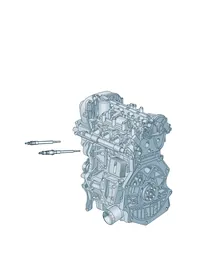 Glow plug — VW GTI factory diagram