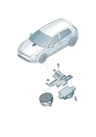 Actuator — VW GTI factory diagram