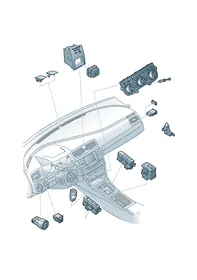 Switch — VW GTI factory diagram