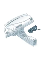 Control unit — VW GTI factory diagram