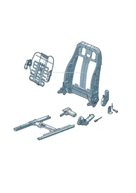 Electric parts — VW GTI factory diagram