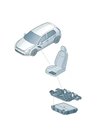 Control unit — VW GTI factory diagram