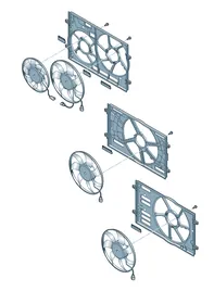 Fan ring — VW GTI factory diagram