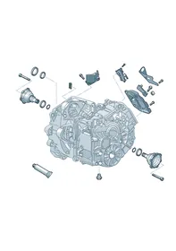 Outer components — VW GTI factory diagram