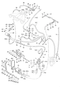 Vacuum system — VW GTI factory diagram