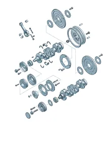 Crankshaft — VW GTI factory diagram