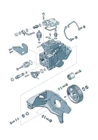 Injection pump — VW GTI factory diagram