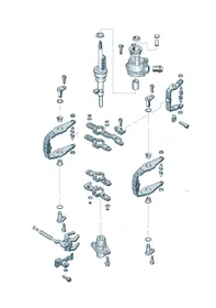 Shift rod — VW GTI factory diagram