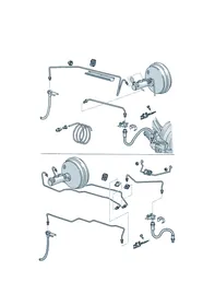 Brake fluids — VW GTI factory diagram