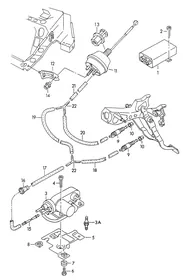 Cruise-control system — VW GTI factory diagram