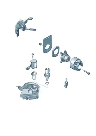 Switch - brake light — VW GTI factory diagram