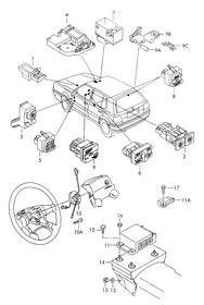 Series resistor — VW GTI factory diagram