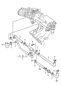 Suction jet pump — VW GTI factory diagram