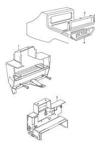 Bracket — VW GTI factory diagram