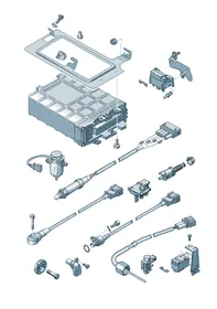 Control unit — VW GTI factory diagram