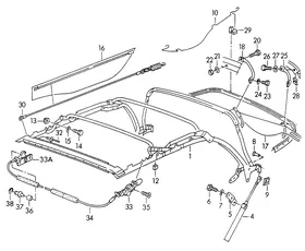 Top frame — VW GTI factory diagram