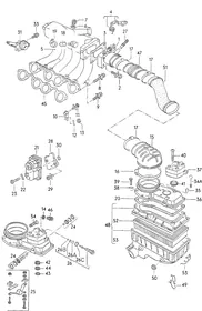 Air flow meter — VW GTI factory diagram
