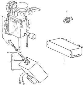 Electronic regulator — VW GTI factory diagram