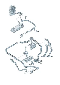 Ventilation — VW GTI factory diagram