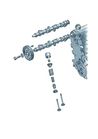 Timing belt kits — VW GTI factory diagram