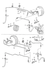 Brake fluids — VW GTI factory diagram