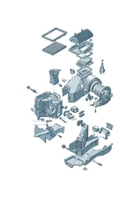 Air distribution housing — VW GTI factory diagram