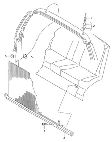 Windbreak — VW GTI factory diagram