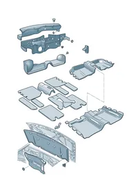 Insulation — VW GTI factory diagram
