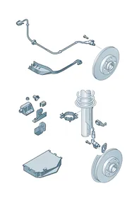 Control unit — VW GTI factory diagram