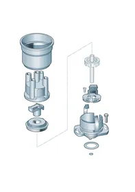 Distributor — VW GTI factory diagram