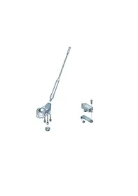 Roof antenna — VW GTI factory diagram