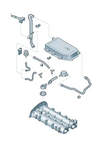 Single parts — VW GTI factory diagram