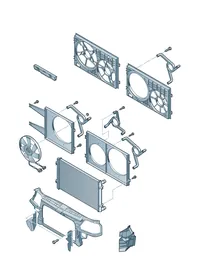 Fan ring — VW GTI factory diagram