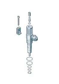 Pump injector unit — VW GTI factory diagram