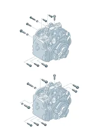 Fasteners — VW GTI factory diagram