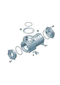 Axle drive housing — VW GTI factory diagram