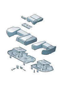 Child seat — VW GTI factory diagram
