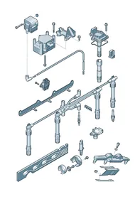 Ignition coil — VW GTI factory diagram