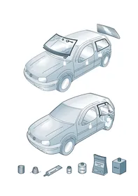 Windscreen — VW GTI factory diagram