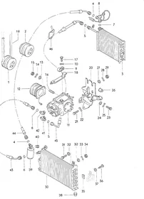 Air conditioner — VW GTI factory diagram