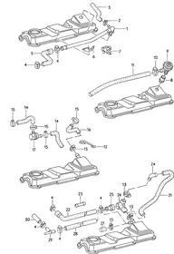Ventilation — VW GTI factory diagram