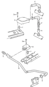 Ventilation — VW GTI factory diagram
