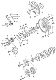 Crankshaft — VW GTI factory diagram