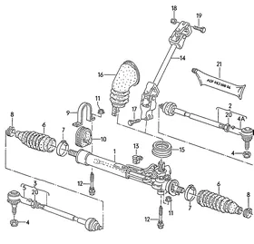 Transmission oil — VW GTI factory diagram