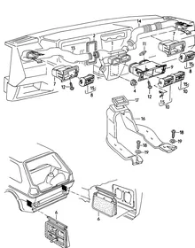 Air hose — VW GTI factory diagram