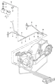Vacuum reservoir — VW GTI factory diagram