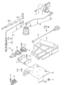 Ignition coil — VW GTI factory diagram